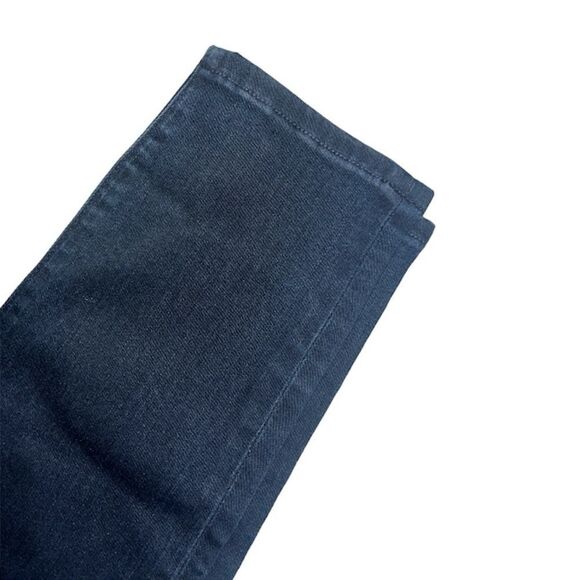 Frame Denim Le High Distressed High-Rise Skinny Jeans In Indigo - Picture 4 of 6